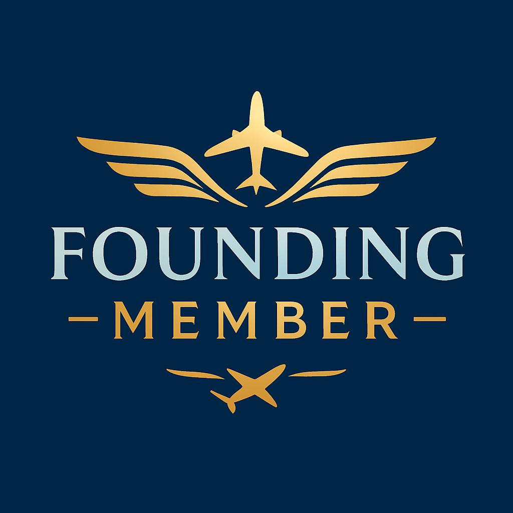 This award is given to you for being one of the early members of the Airline